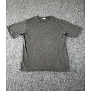MIDA‎ UNDICI 100% Cotton Crewneck T Shirt Mens Large Gray Made in Italy